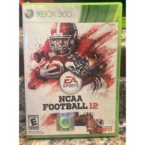 EA Sports NCAA Football 12‎ (for Xbox360, from 2011) USED but TESTED and WORKING
